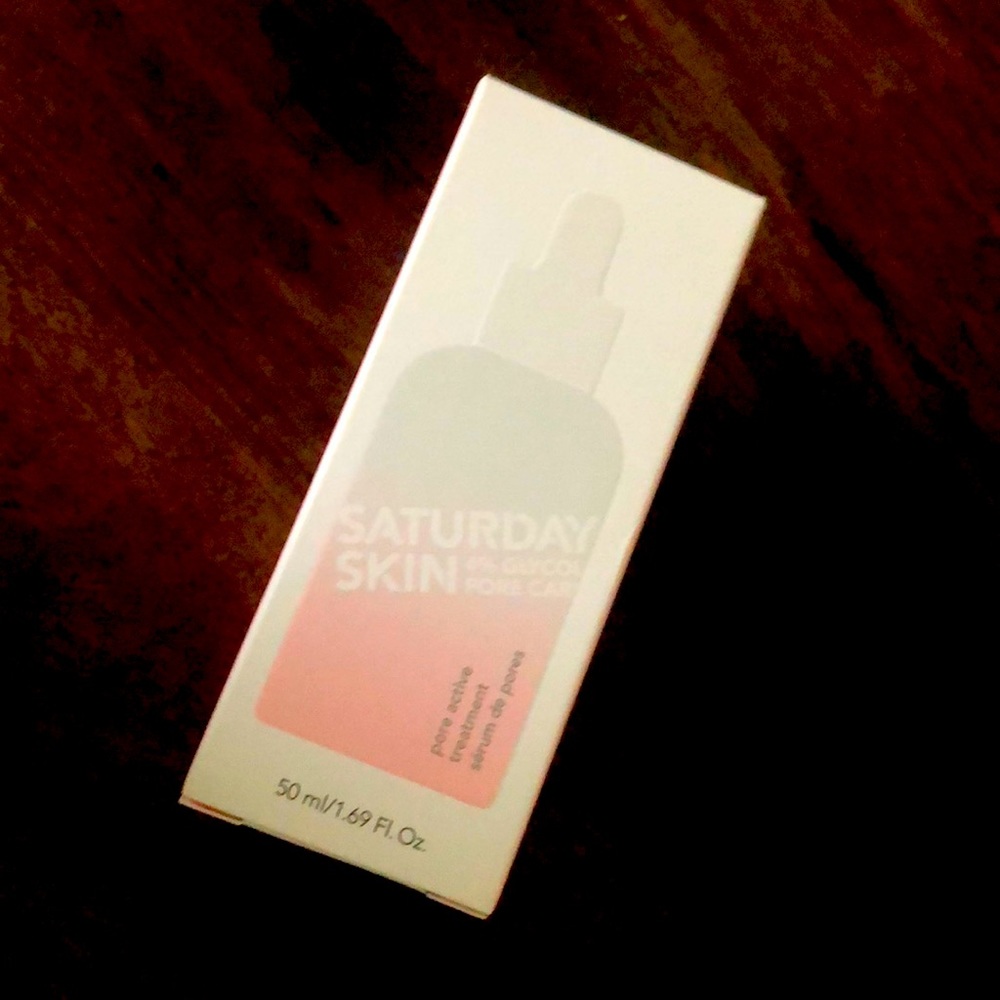 Saturday skin pore active treatment
